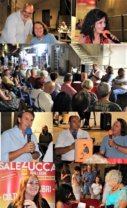 Riva Ligure: “Sale in Zucca” grande successo per Stefano Senardi, Marina Pannuzzo e Renata Cantamessa. (Fotogallery)