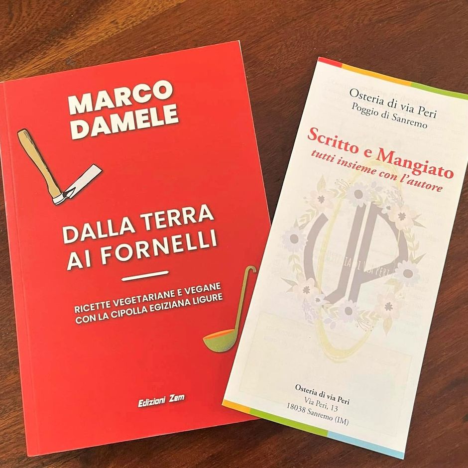 Sanremo: “Scritto e mangiato”: successo anche per la serata dedicata a Marco Damele e la Cipolla Egiziana. (Fotogallery)