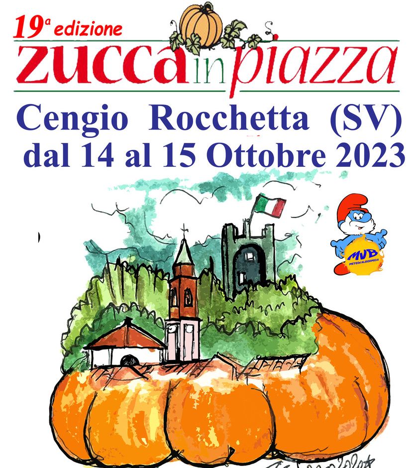 Rocchetta di Cengio (SV): definito il programma della 19° edizione di “ZuccaInPiazza”.
