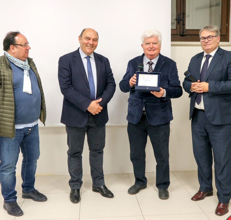 A Costantino Catto dell’Hotel Principe di Limone Piemonte consegnata a Sanremo la targa &quot;Custode del Territorio&quot; [FOTO]