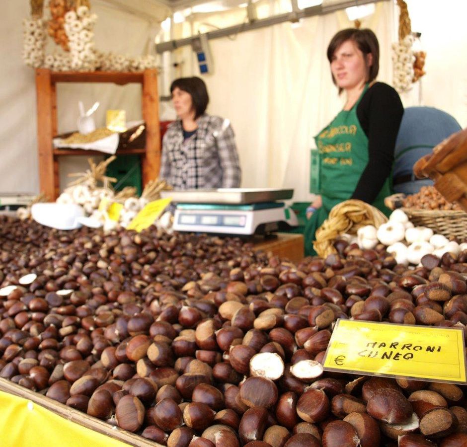 I gusti autentici di &quot;Campagna Amica&quot; alla Fiera del Marrone