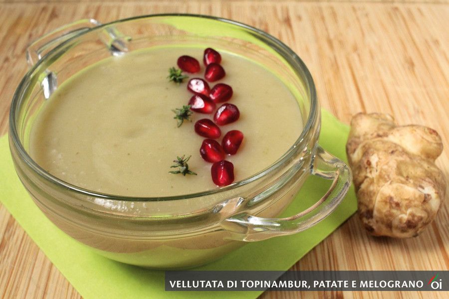 La ricetta veg: la vellutata di Topinambur