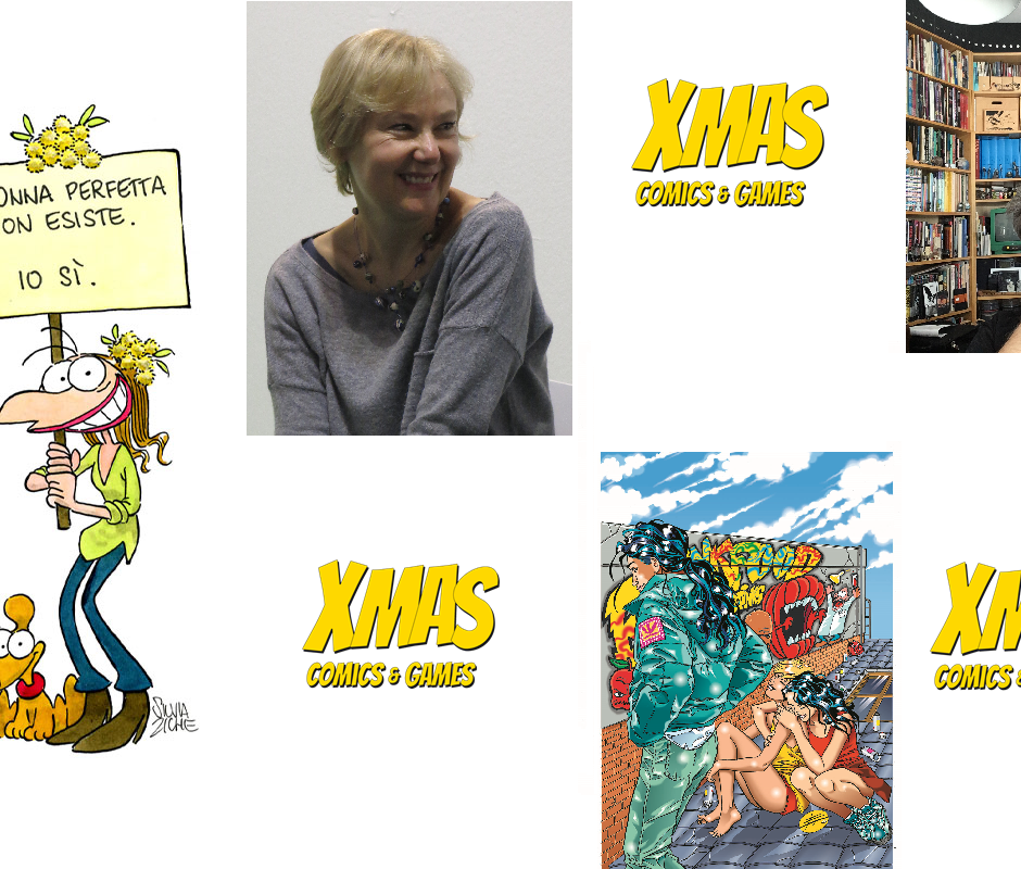 Torino: Xmas Comics festeggia i 20 anni di Lucrezia e i 30 di Sprayliz con Silvia Ziche e Luca Enoch