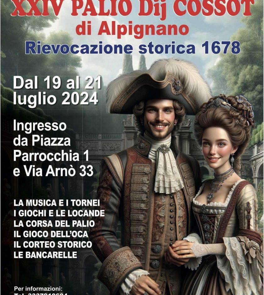 Ad Alpignano conto alla rovescia per il via del XXIV Palio dij Cossot