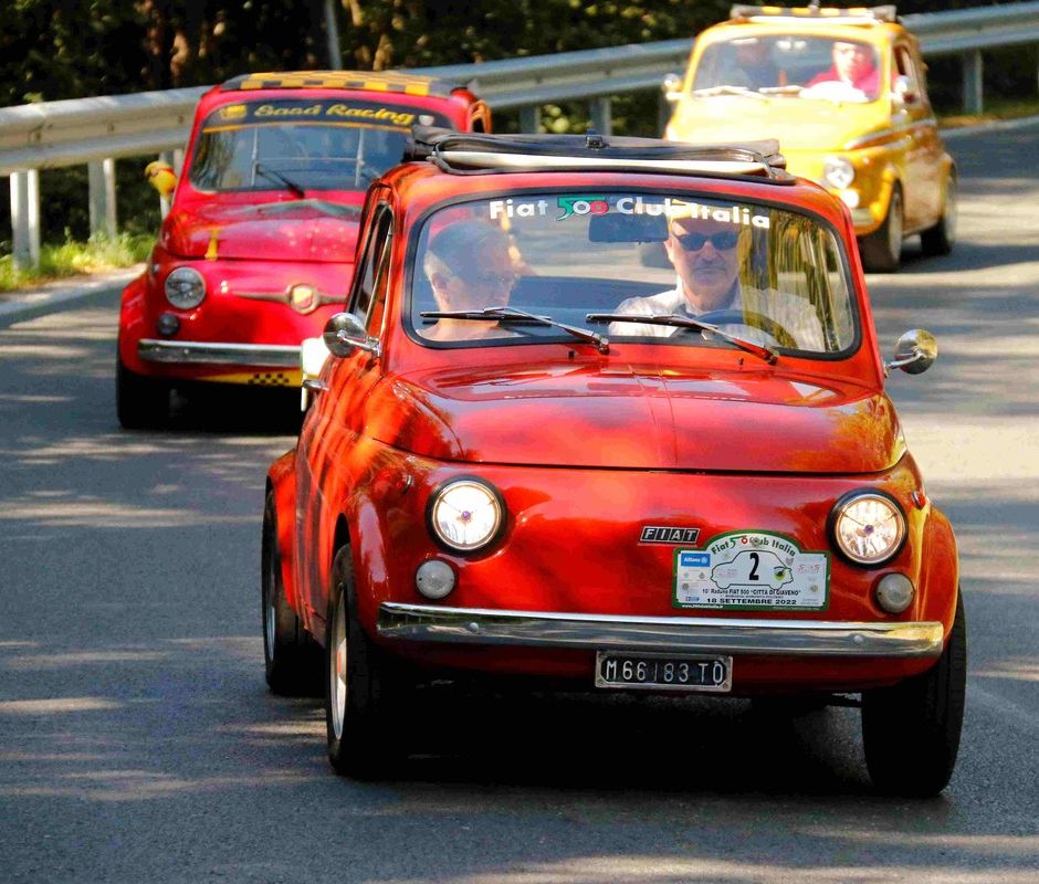 Giaveno (TO) i “cinquecentisti” si danno appuntamento per l’undicesima edizione del raduno di Fiat 500 storiche