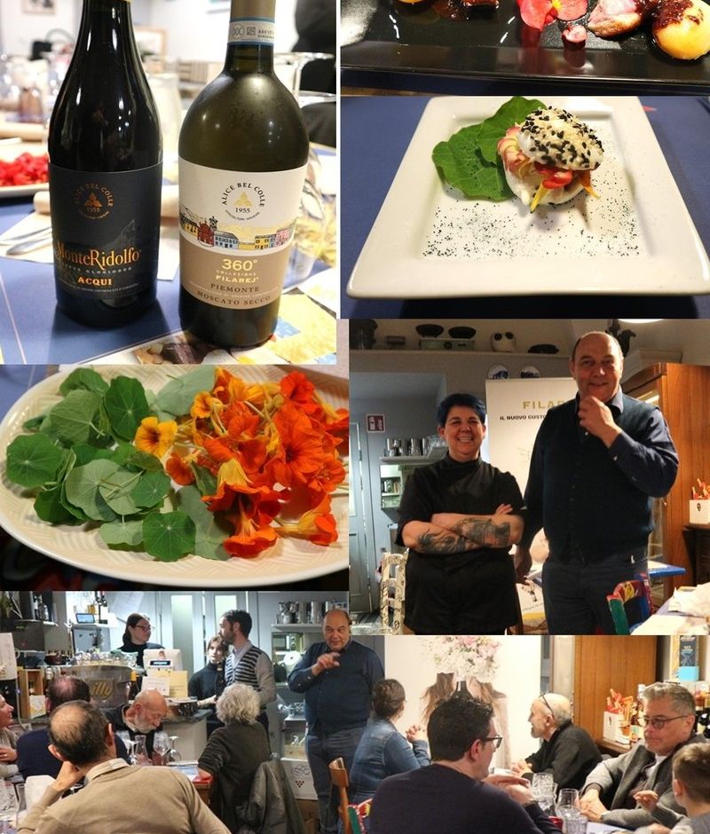 Albissola Marina: il trionfo dei fiori nei piatti della chef Tiziana Piras (Foto)
