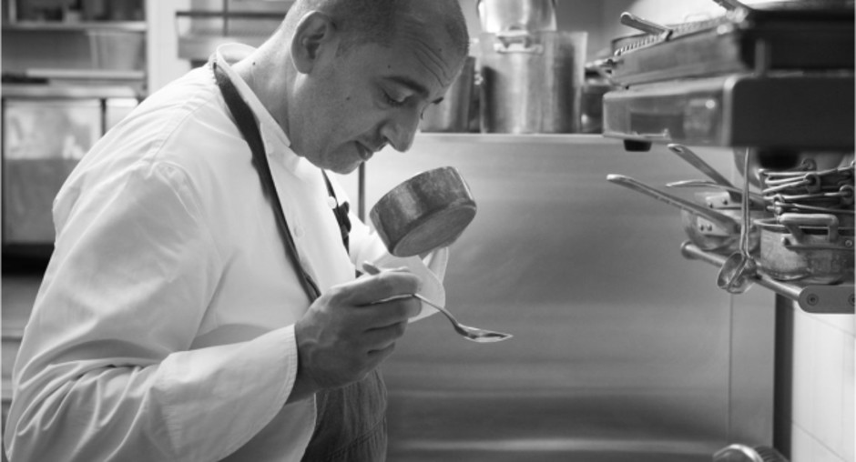 Lo chef Pino Cuttaia due stelle Michelin a Licata.