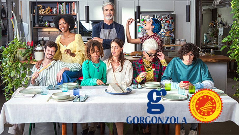 “Gorgonzola Dop, il Gusto che unisce le Generazioni”.