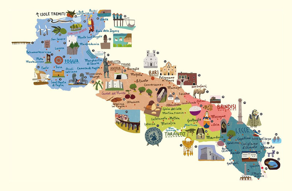 La Puglia al vertice del turismo enogastronomico italiano