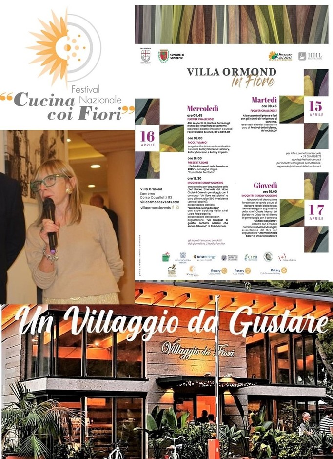 A Sanremo, i sapori e i profumi della Valle Camonica saranno protagonisti a Villa Ormond e al Villaggio dei Fiori.