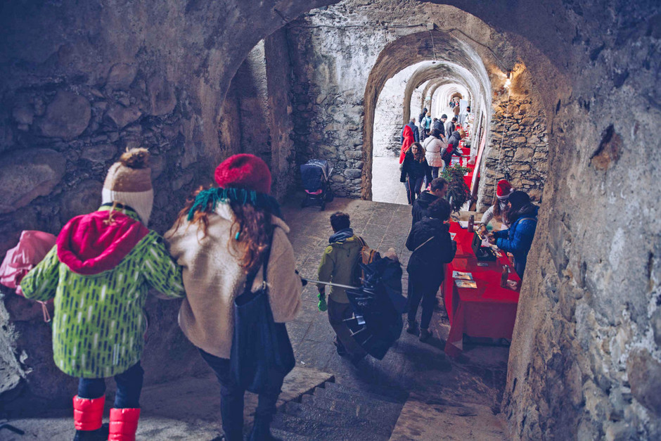 Forte di Vinadio (CN): al via le prime visite animate alla caserma Carlo Alberto in occasione del “Mercatino di Natale”