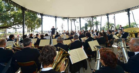 Nizza: Kiosque sulla Promenade, concerto dell’Orchestre d’Harmonie de la Ville de Nice