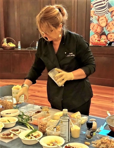 Cibo e salute: le ricette dello show cooking della foodblogger Raffaella Fenoglio alla settimana della salute organizzata dalla ASL 1 I’M SALUTE