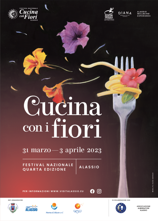 Alassio: il programma definitivo della quarta edizione del Festival della Cucina con i fiori