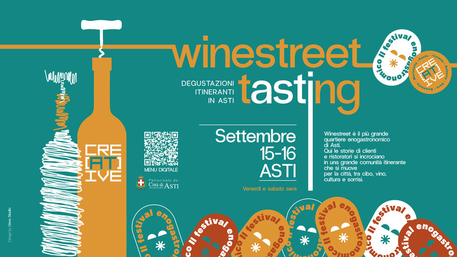 Asti: torna &quot;Wine Street Tasting&quot;. L'evento dedicato alla scoperta dei sapori autentici del territorio