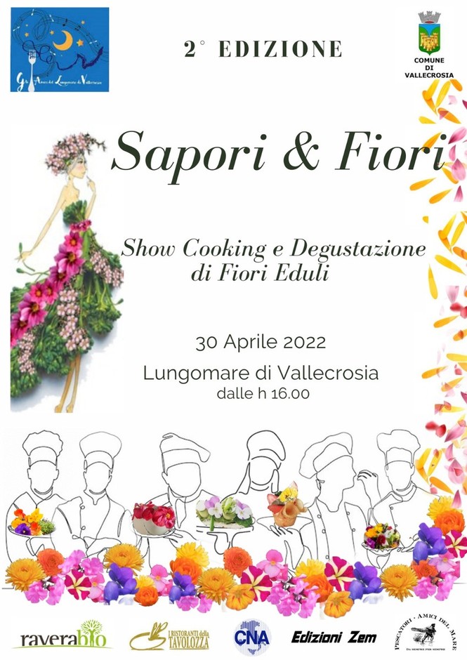 Vallecrosia: tutto pronto per l’appuntamento di “Sapori e Fiori” di sabato 30 aprile