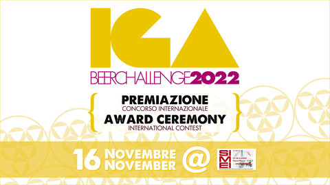 IGA Beer Challenge 2022: la premiazione del concorso internazionale dedicato alle Italian Grape Ale, sostenuto dal nostro gruppo editoriale