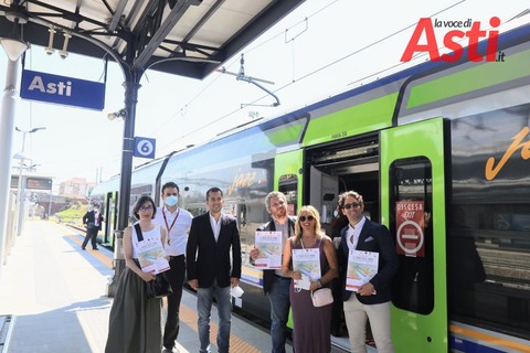 Asti- Acqui Terme al via il Treno delle Vigne. Un progetto di promozione turistica, per accogliere visitatori e non solo